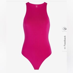 Nine West Fuchsia Sleeveless Bodysuit NWOT, XL